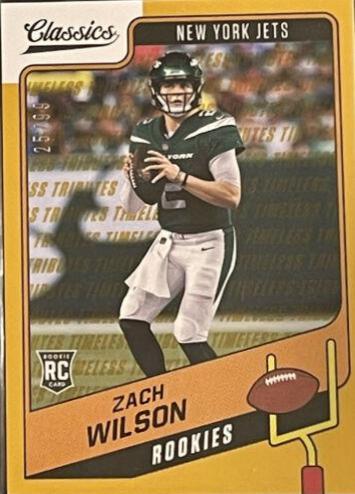 Zach Wilson [Timeless Tributes Gold] #152