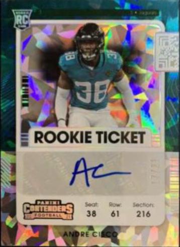 Andre Cisco [Autograph Cracked Ice] #177