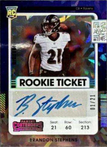 Brandon Stephens [Autograph Cracked Ice] #197