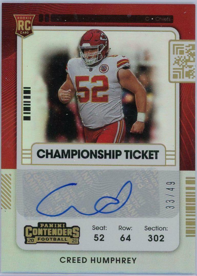 Creed Humphrey [Autograph Championship] #168