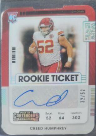 Creed Humphrey [Autograph Stub] #168