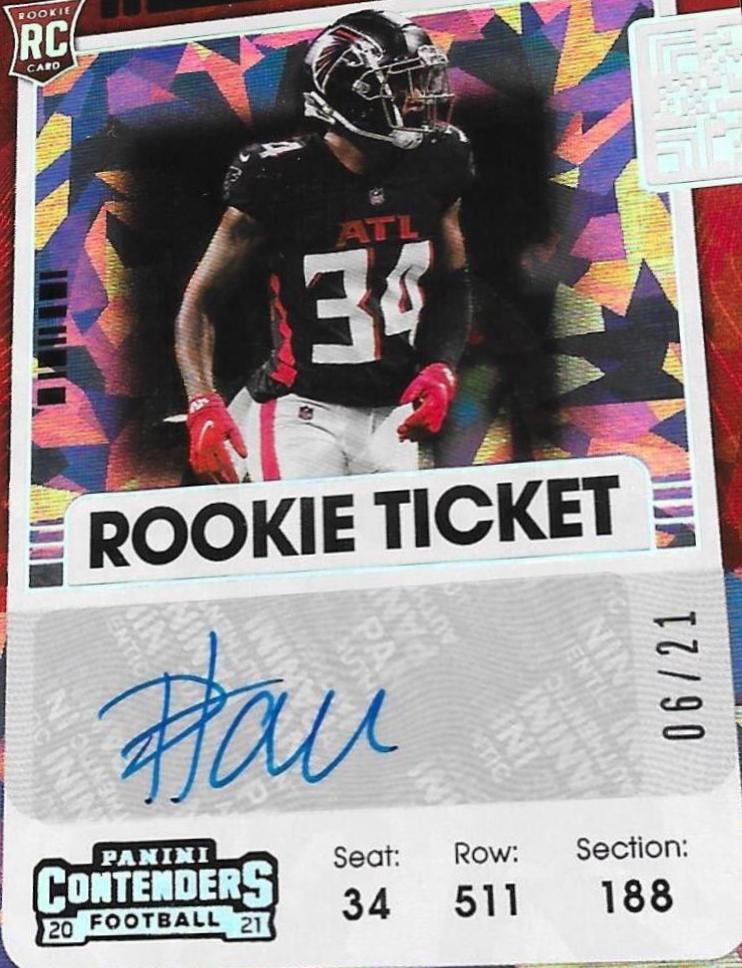 Darren Hall [Autograph Cracked Ice] #200