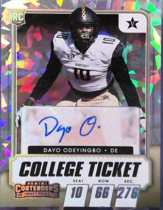 Dayo Odeyingbo [Autograph Cracked Ice] #173