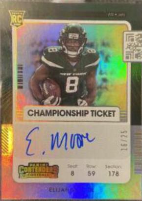 Elijah Moore [Autograph Championship] #114V