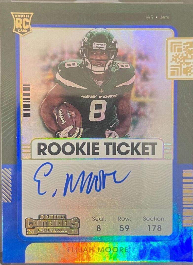 Elijah Moore [Autograph Reverse] #114