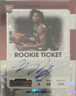Greg Rousseau [Autograph Cracked Ice] #158V