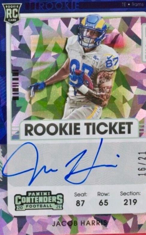 Jacob Harris [Autograph Cracked Ice] #138V
