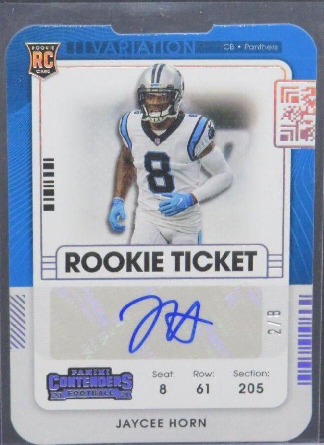 Jaycee Horn [Autograph Stub] #144V