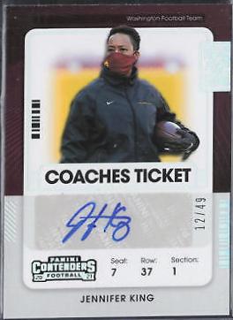Jennifer King [Autograph Coaches] #303