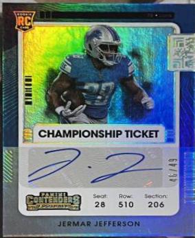 Jermar Jefferson [Autograph Championship] #260