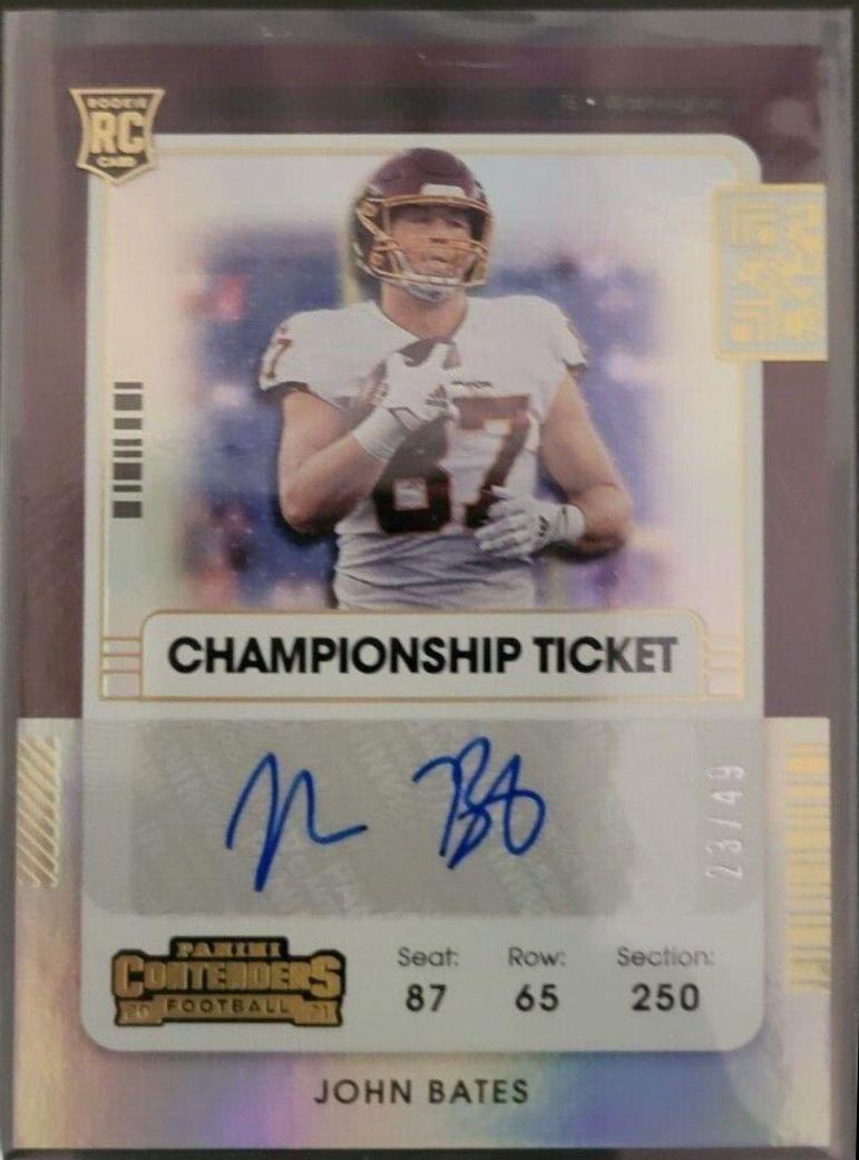 John Bates [Autograph Championship] #206