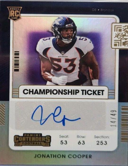 Jonathon Cooper [Autograph Championship] #279