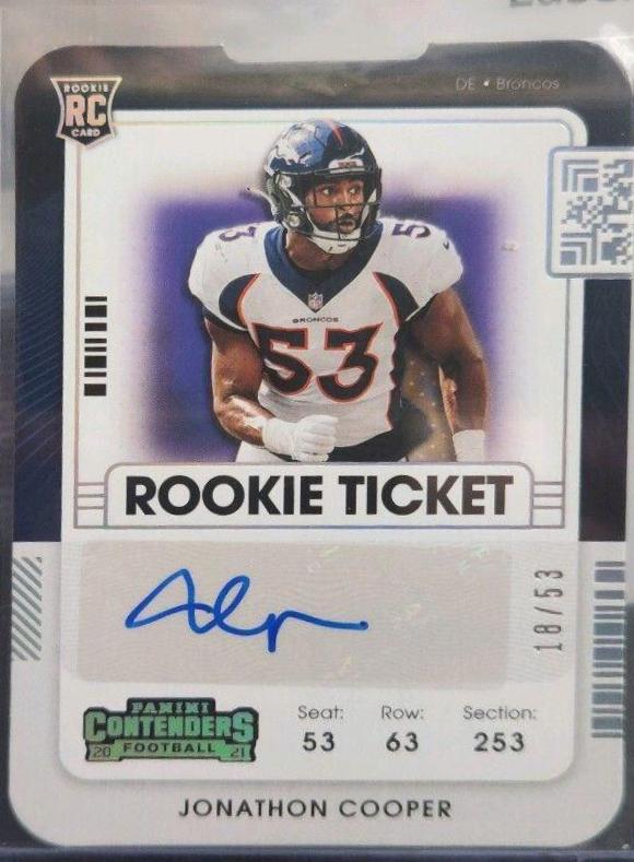 Jonathon Cooper [Autograph Stub] #279
