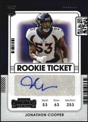 Jonathon Cooper [Autograph Wild Card Round] #279