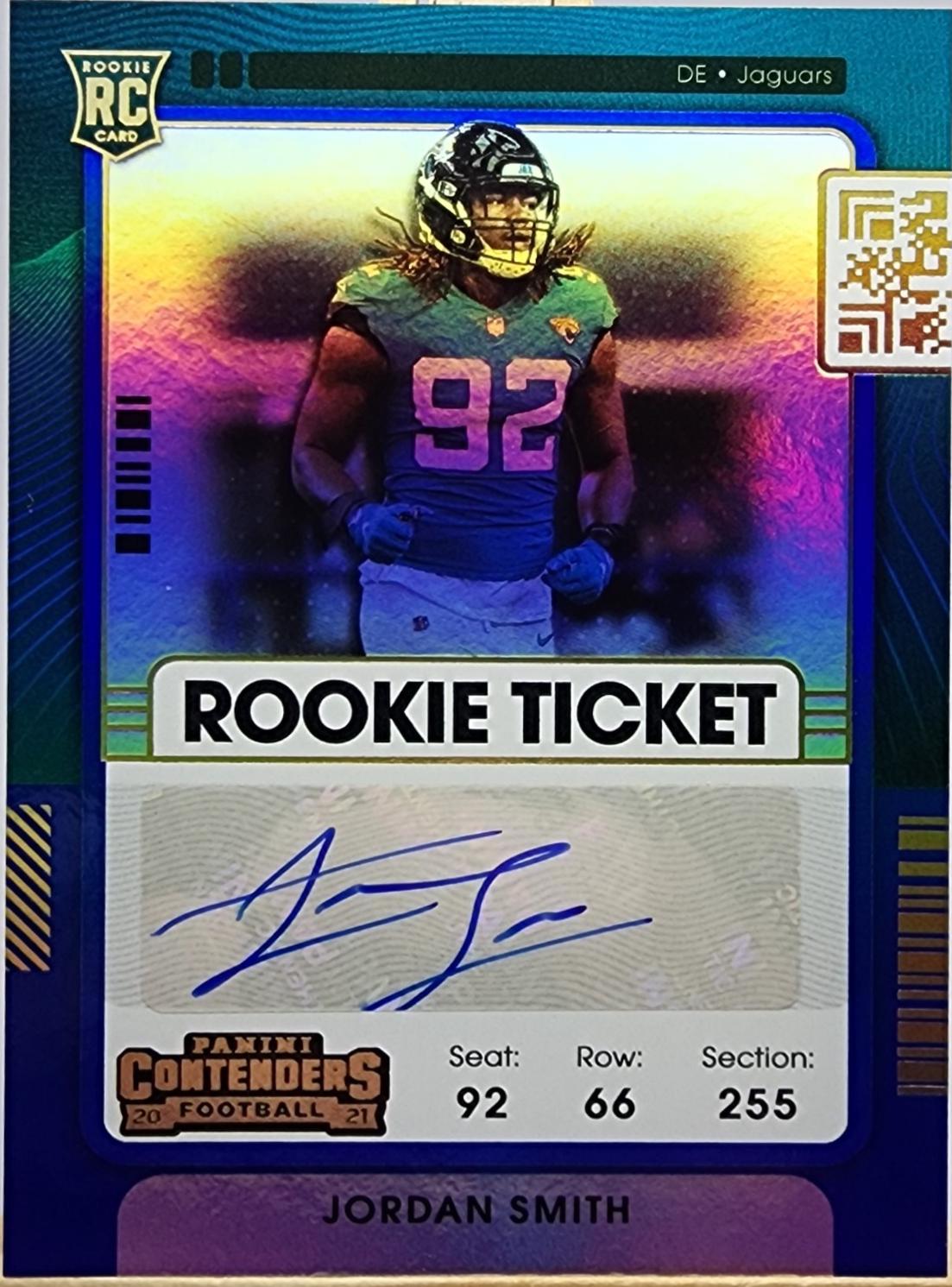 Jordan Smith [Autograph Reverse] #204