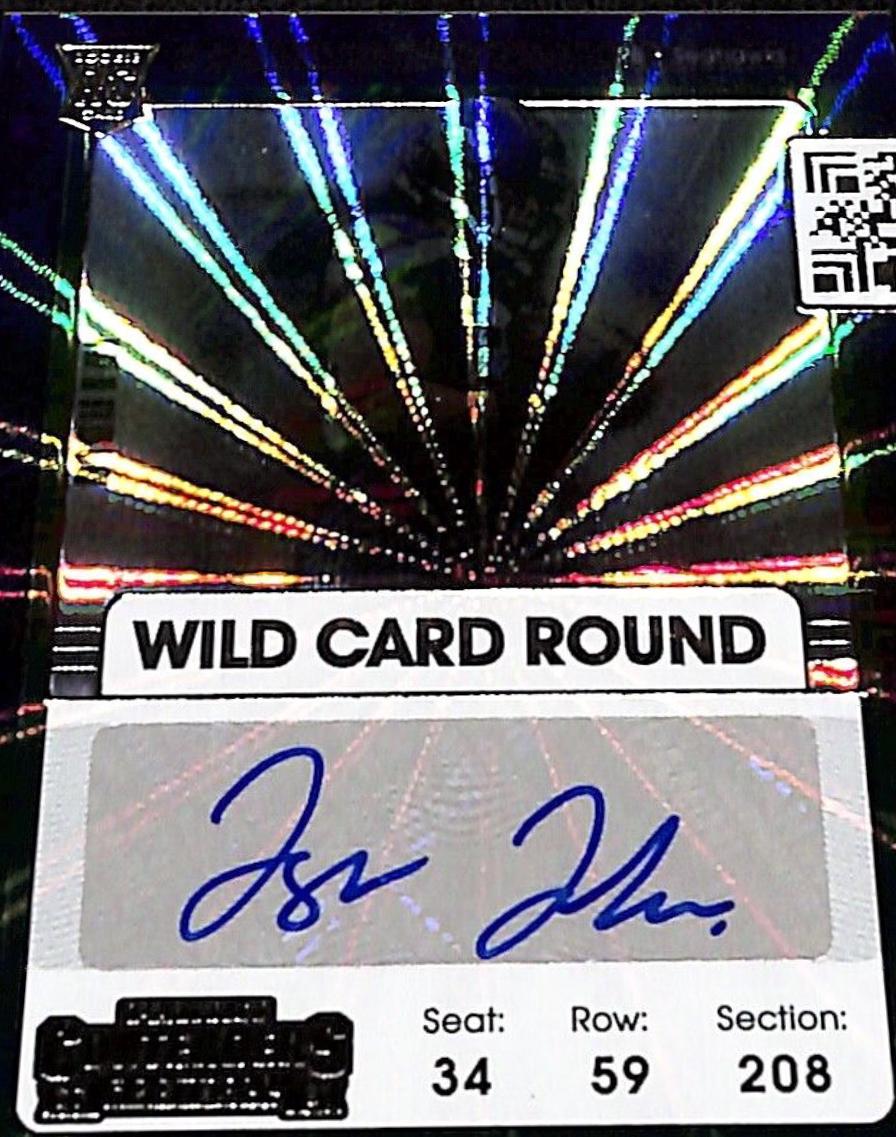 Josh Johnson [Autograph Wild Card Round] #293