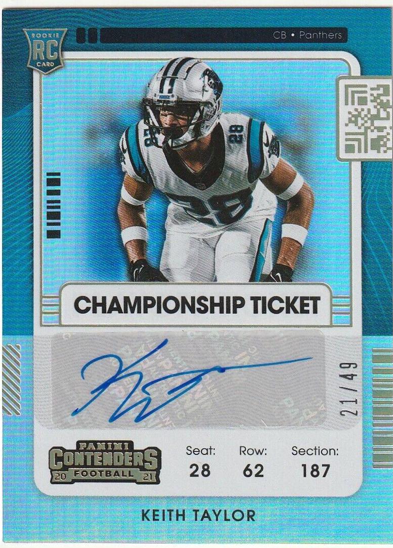 Keith Taylor [Autograph Championship] #273