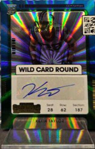 Keith Taylor [Autograph Wild Card Round] #273