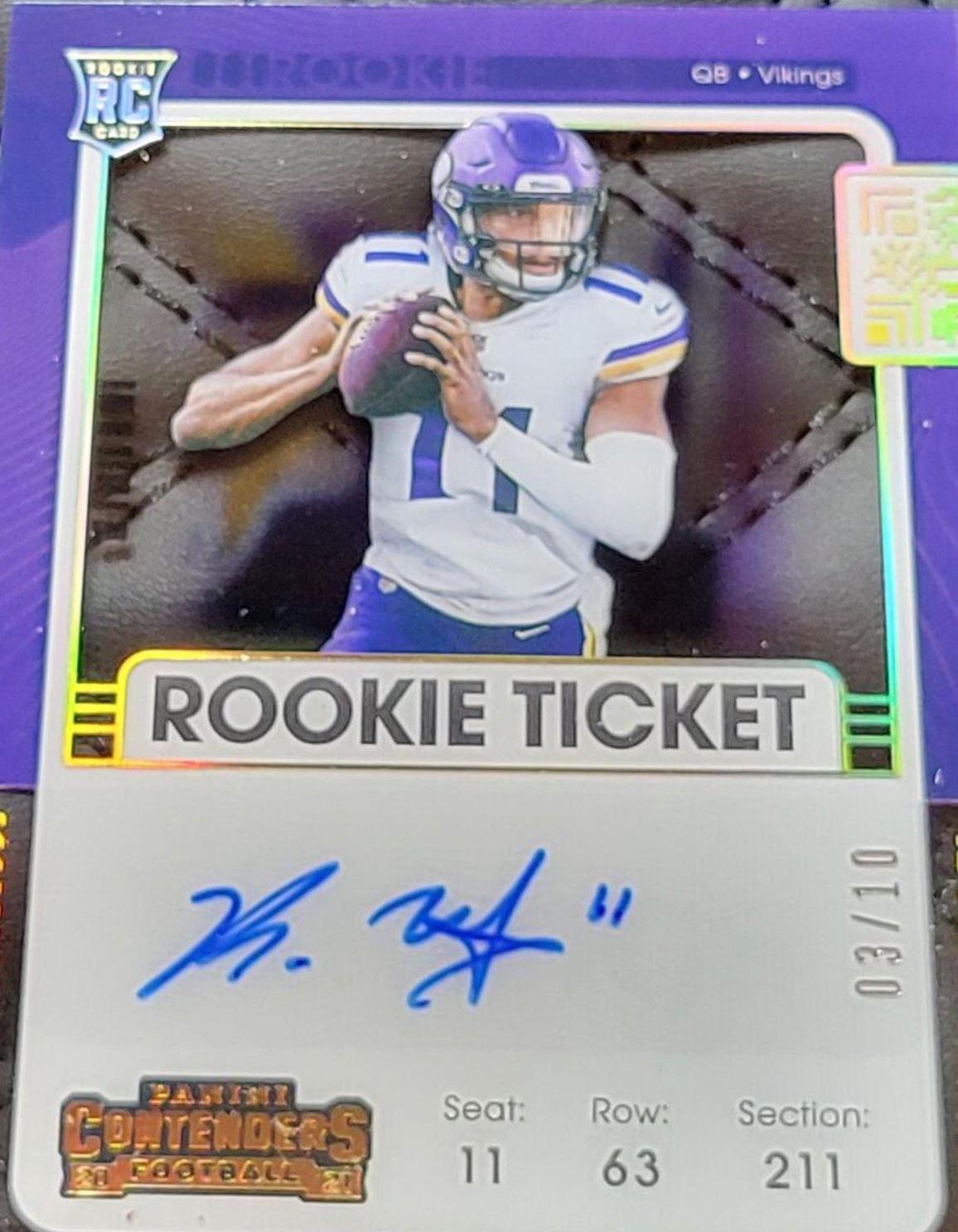 Kellen Mond [Autograph Clear] #122