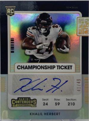 Khalil Herbert [Autograph Championship] #245