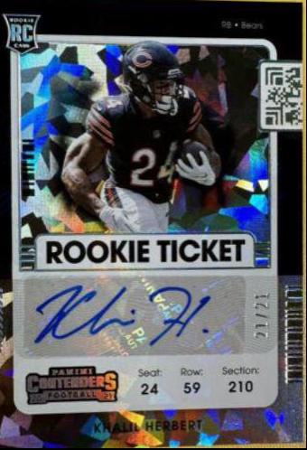 Khalil Herbert [Autograph Cracked Ice] #245