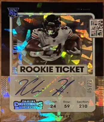 Khalil Herbert [Autograph Cracked Ice] #245V