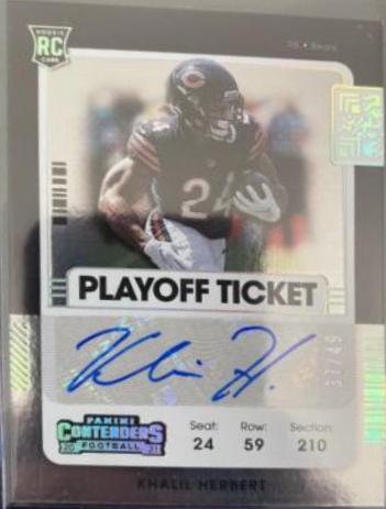 Khalil Herbert [Autograph Playoff] #245V
