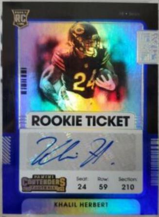 Khalil Herbert [Autograph Reverse] #245