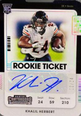 Khalil Herbert [Autograph Stub] #245V