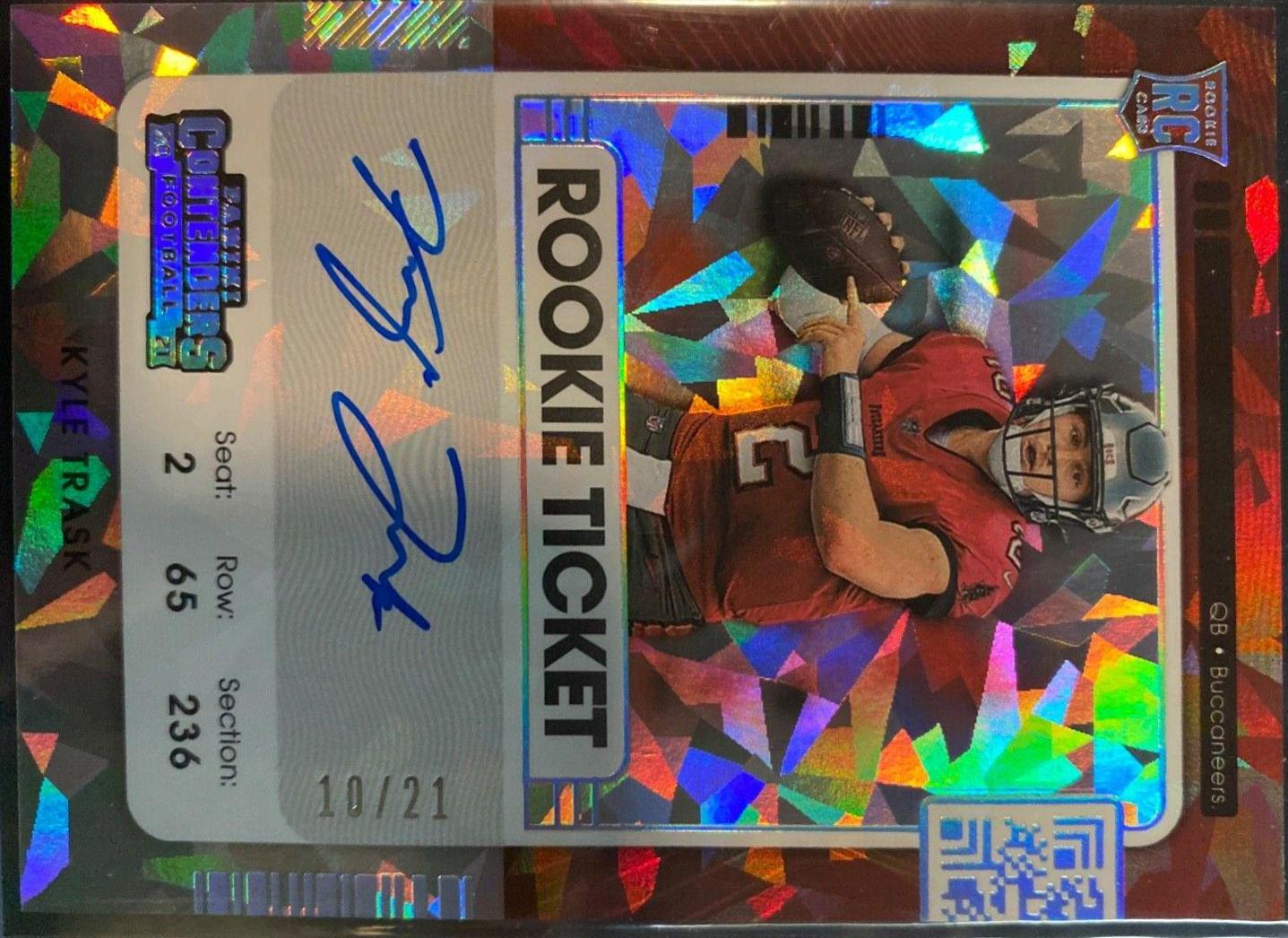 Kyle Trask [Autograph Cracked Ice] #121