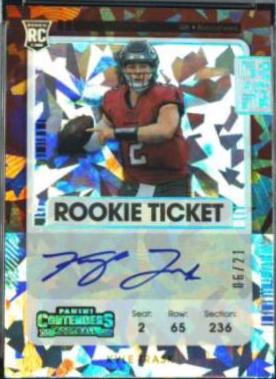 Kyle Trask [Autograph Cracked Ice] #121V