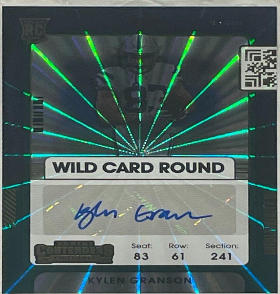 Kylen Granson [Autograph Wild Card Round] #208