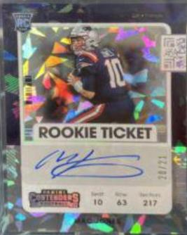 Mac Jones [Autograph Cracked Ice] #109