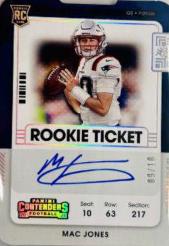 Mac Jones [Autograph Stub] #109V