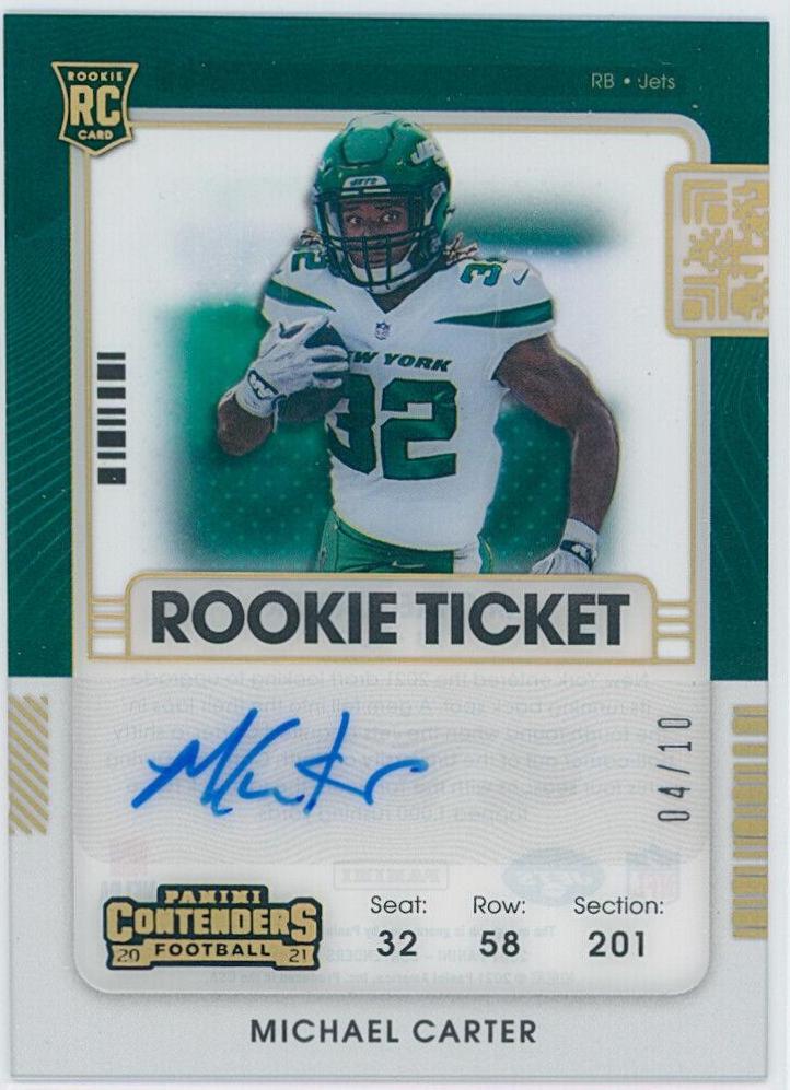 Michael Carter [Autograph Clear] #129