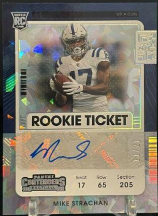 Mike Strachan [Autograph Cracked Ice] #251