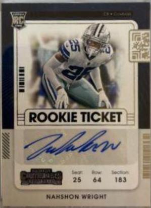 Nahshon Wright [Autograph] #269