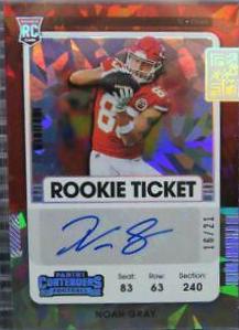 Noah Gray [Autograph Cracked Ice] #219