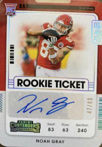 Noah Gray [Autograph Stub] #219