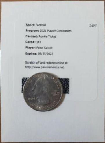 Penei Sewell [Autograph] #143