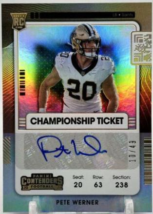 Pete Werner [Autograph Championship] #175