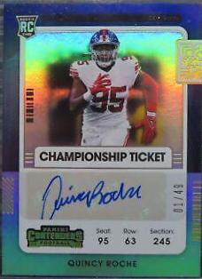 Quincy Roche [Autograph Championship] #244