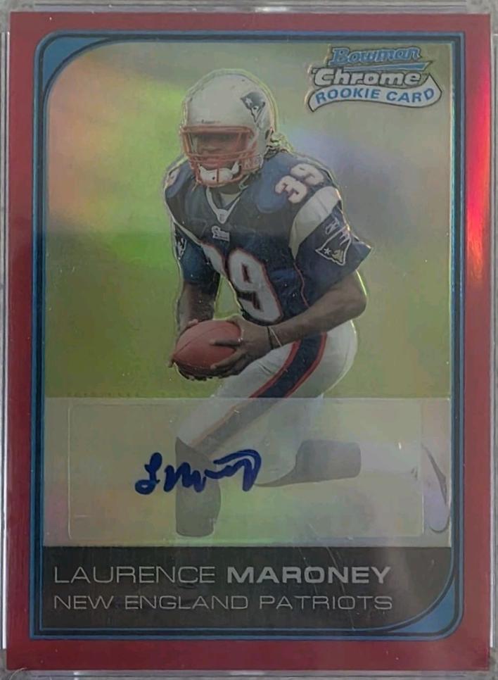Laurence Maroney [Autograph Red Refractor] #270