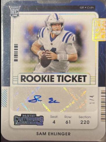 Sam Ehlinger [Autograph Stub] #246V