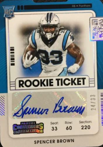 Spencer Brown [Autograph Stub] #285