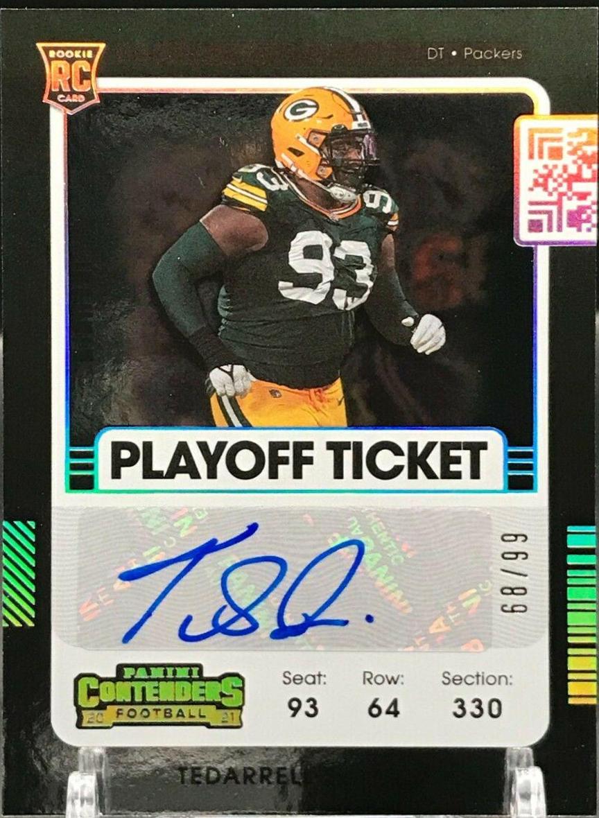 Tedarrell Slaton [Autograph Playoff] #222