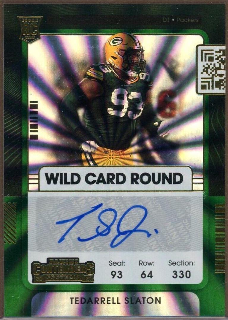 Tedarrell Slaton [Autograph Wild Card Round] #222