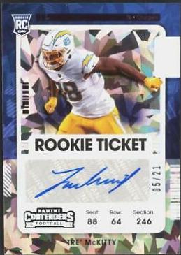 Tre' McKitty [Autograph Cracked Ice] #192
