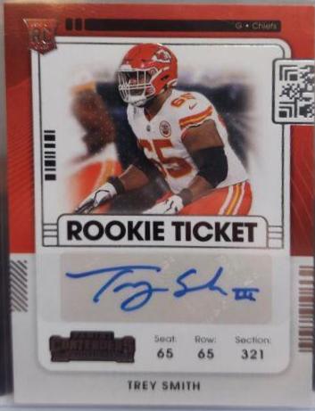 Trey Smith [Autograph Wild Card Round] #275