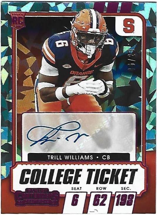 Trill Williams [Autograph Cracked Ice] #271